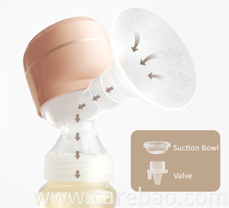 Carebao Hands Free Portable Electric Breast Milk Pump